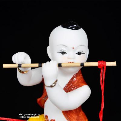 Tượng Mục Đồng Chăn Trâu Thổi Sáo